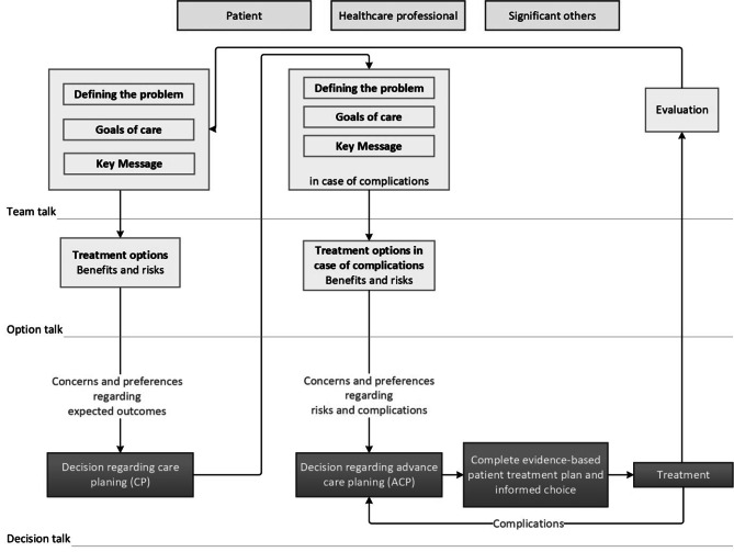 Decision-making process model for advance care planning incorporating patient, family, and provider perspectives