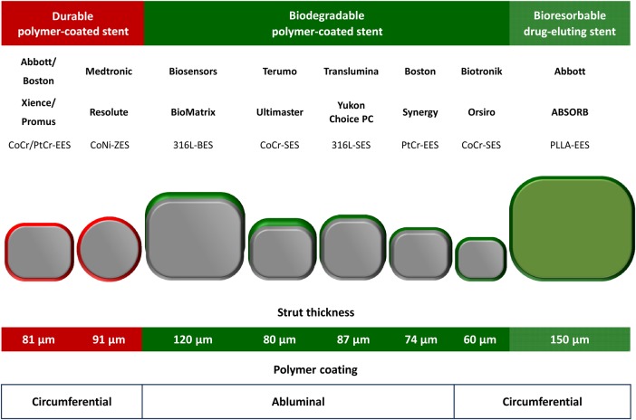 In-stent restenosis showing neointimal hyperplasia patterns and histopathological classification